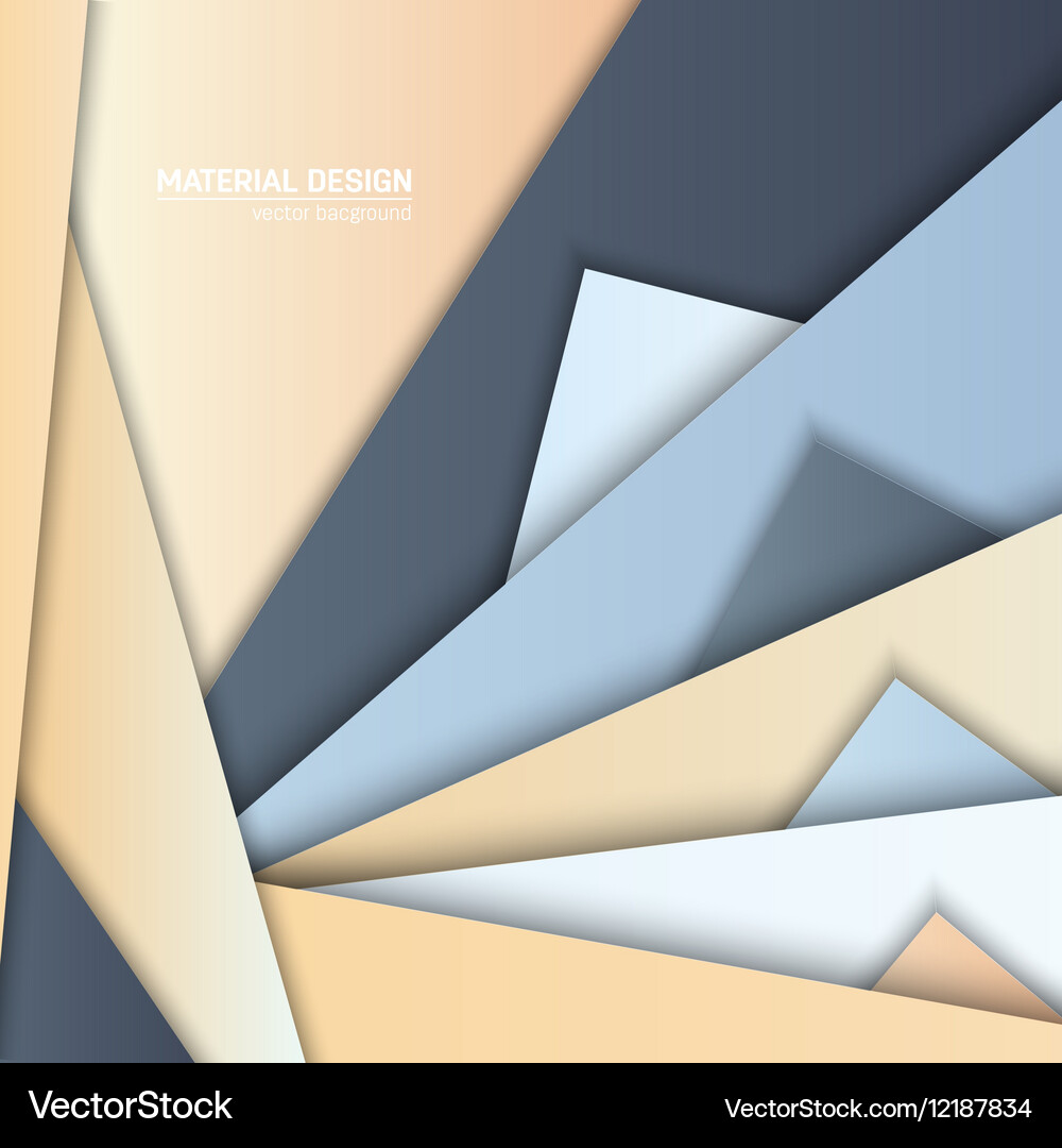 Material design background abstract Vector Image
