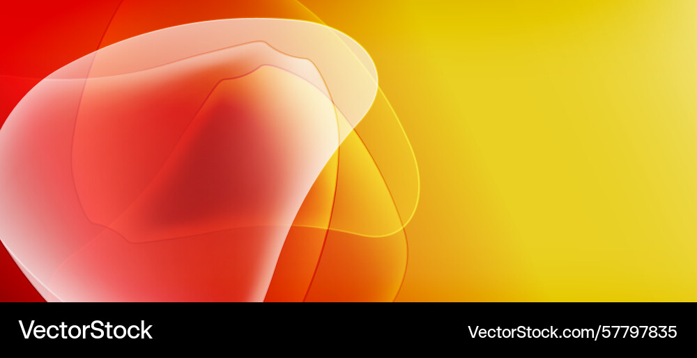 Abstract vibrant gradients blend creating flowing Vector Image