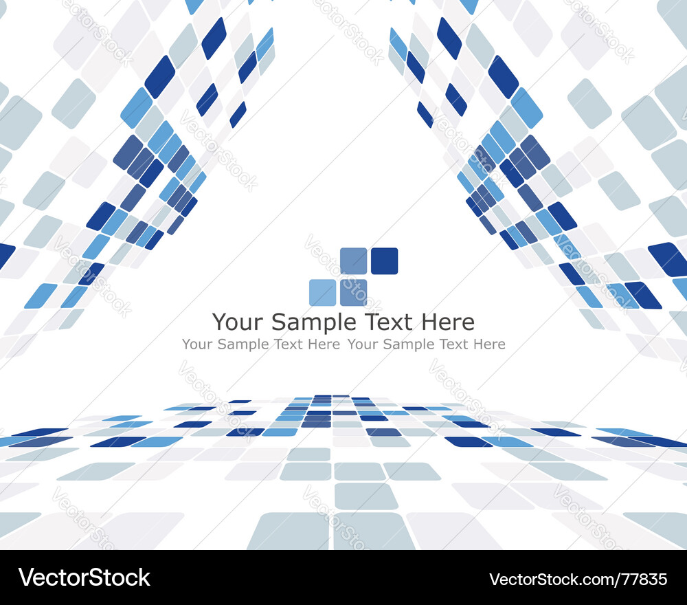 Dynamic Geometric Background Vector Image