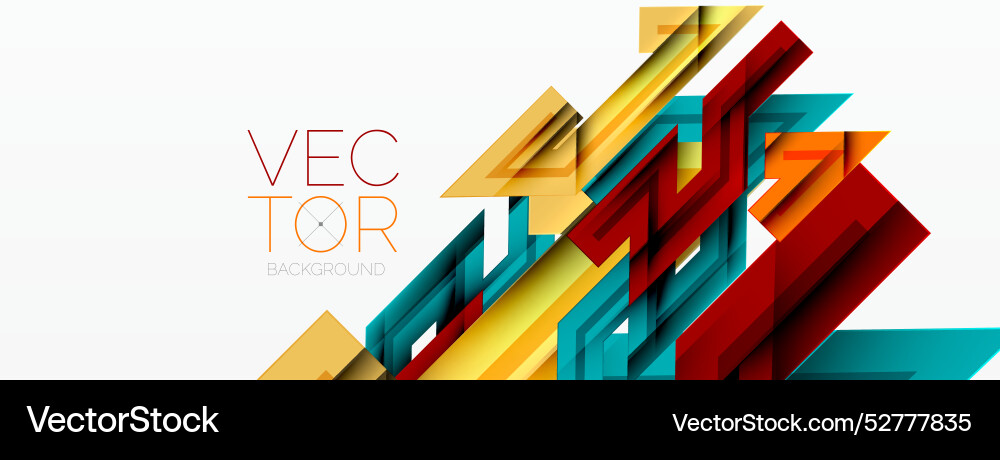Dynamic lines geometric background Dynamic lines geometric background vector image