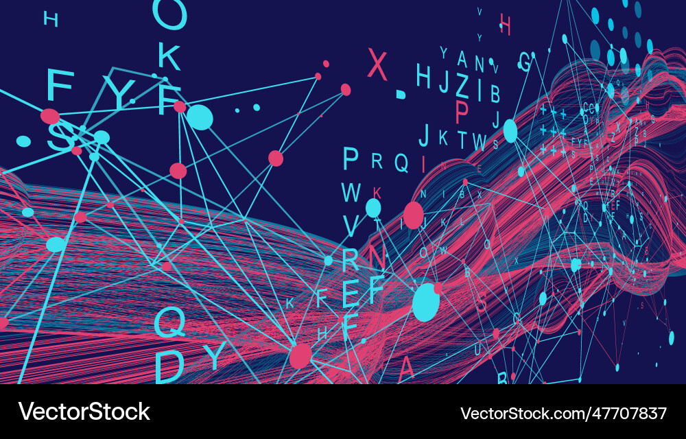 Abstract flowing wave lines design element Abstract flowing wave lines design element vector image