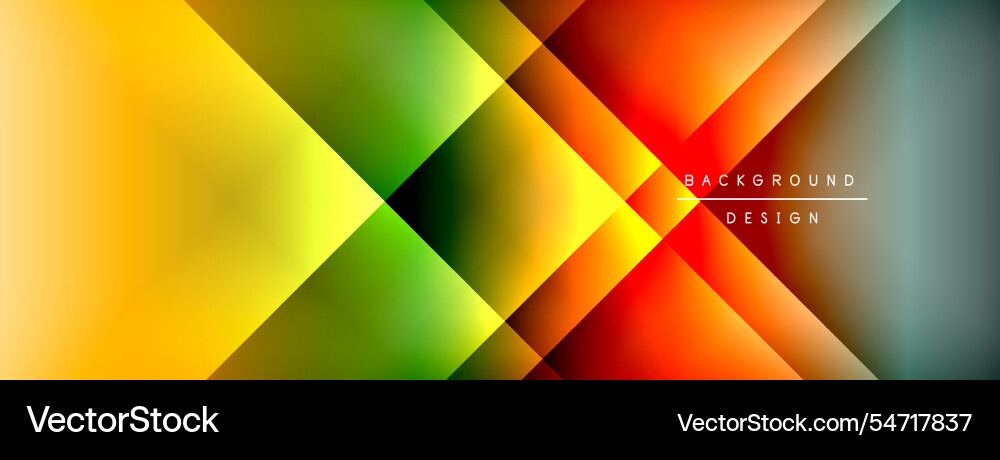 Colorful gradient with lines made of shadow Vector Image