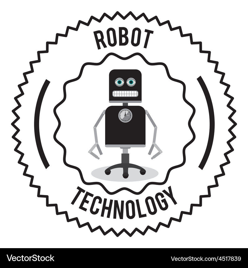 Robot design Vector Image