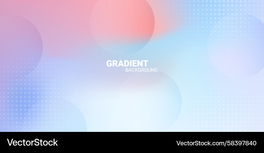 Abstract Multicolor Gradient Background Vector Image