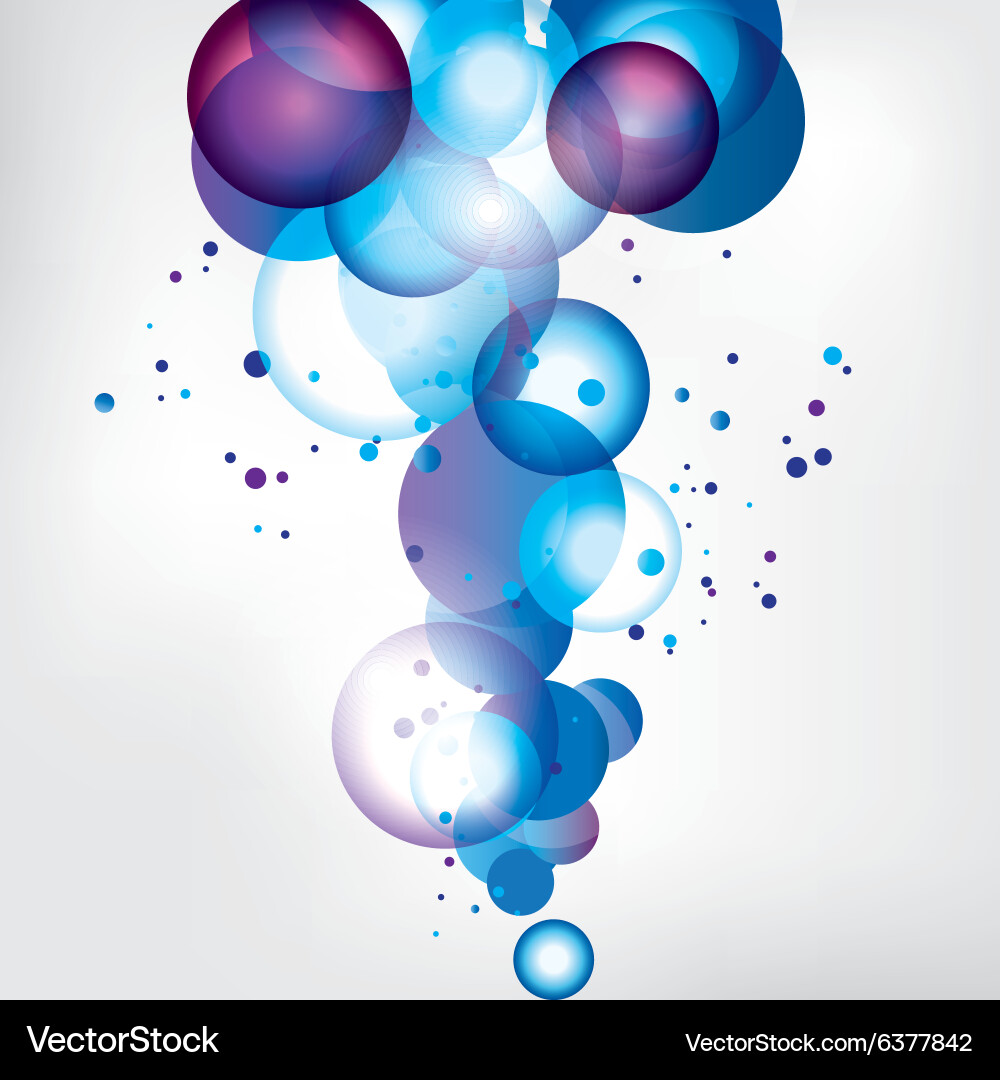 Abstract background with colored elements Vector Image