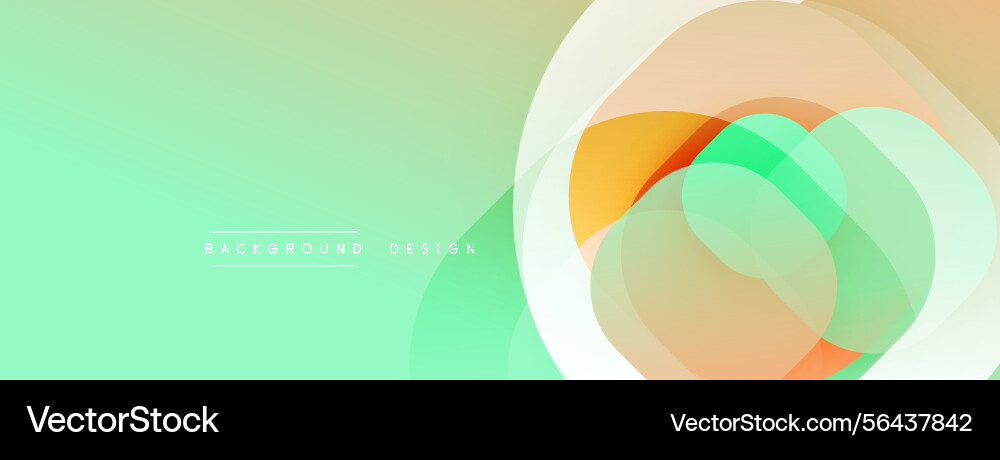 Abstract colorful layers create modern design vector image