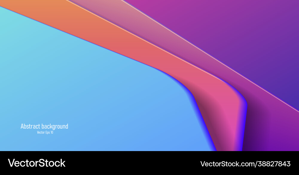 Abstract 3d background with volume plates or slubs Abstract 3d background with volume plates or slubs vector image