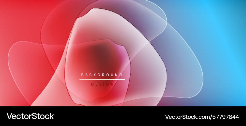 Abstract colorful background overlapping shapes Abstract colorful background overlapping shapes vector image