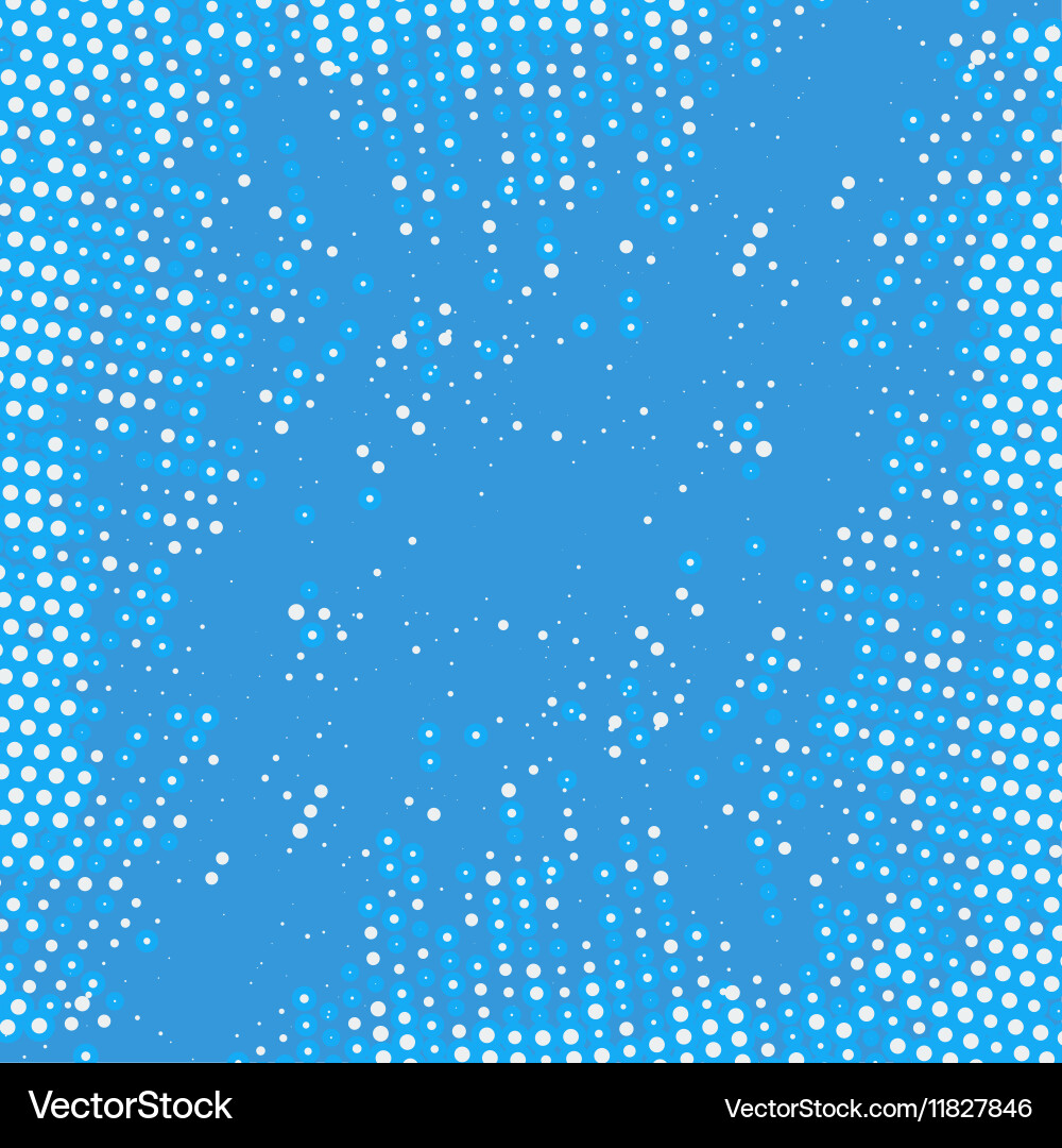 Abstract halftone dots background vector image