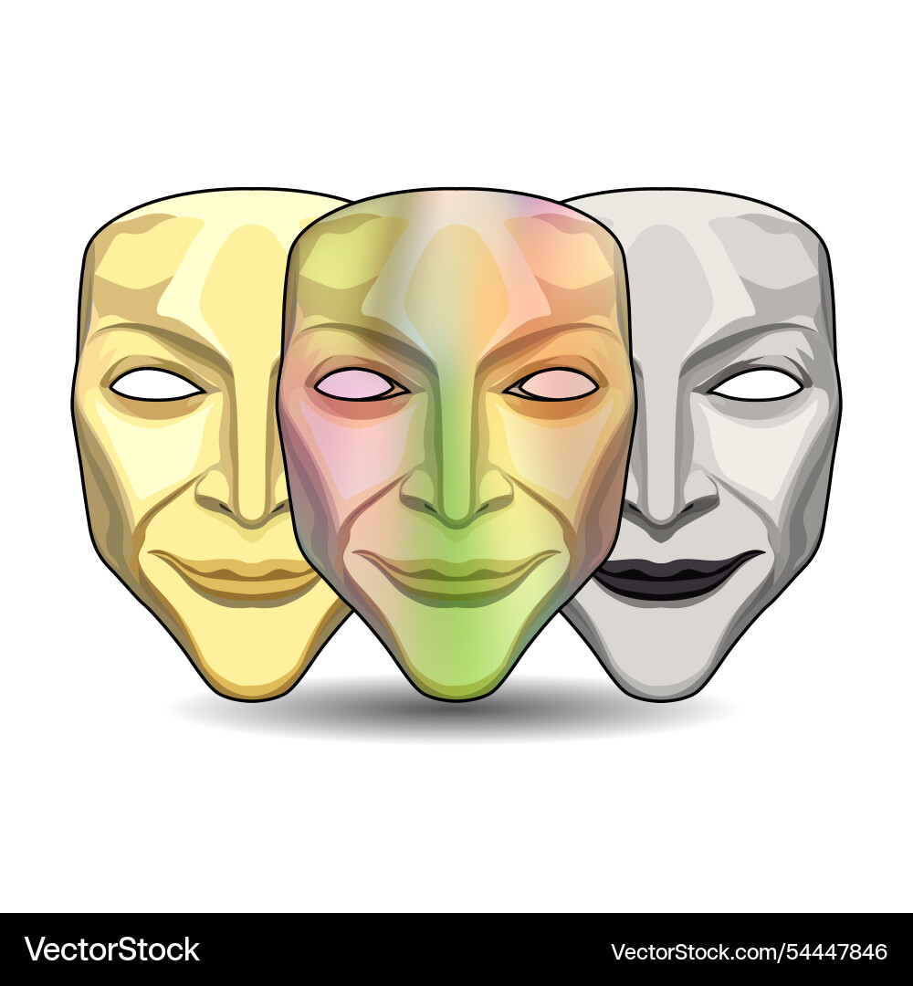 Anonymous mask and hacker vector image
