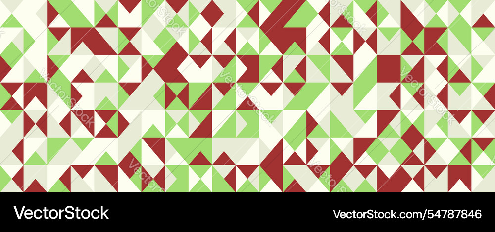 Modern geometric pattern with seamless shapes Vector Image
