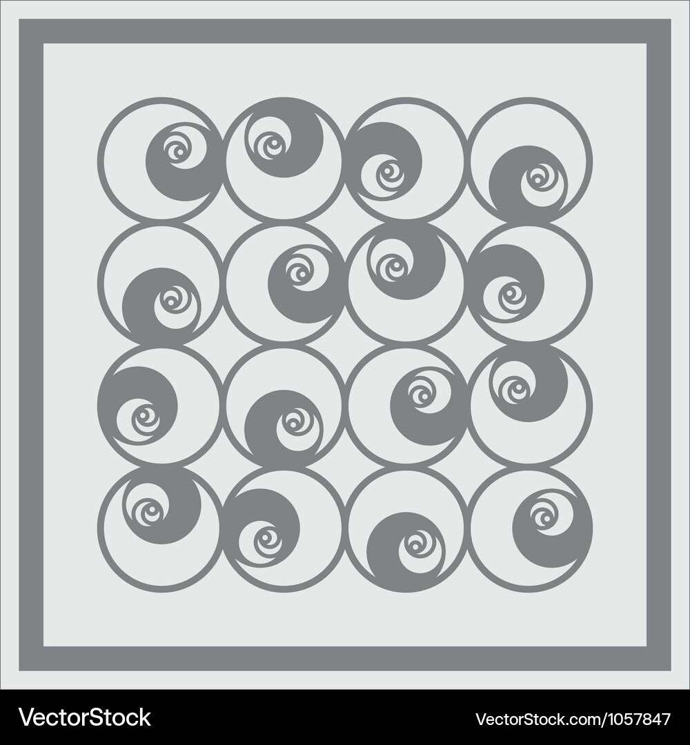 Seamless circles pattern Vector Image