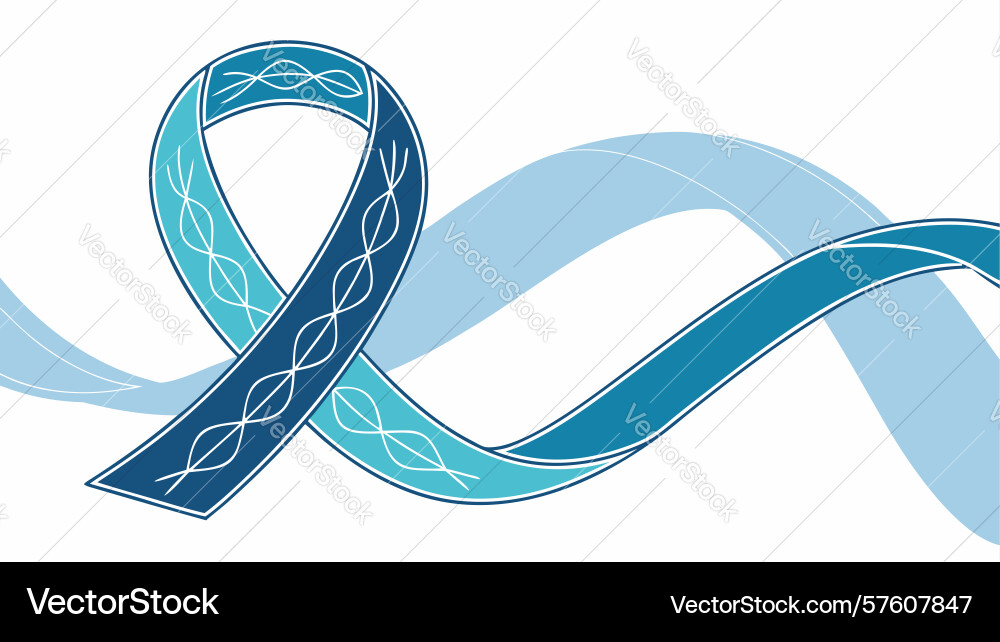 Smooth flowing ribbon design elegant and dynamic vector image