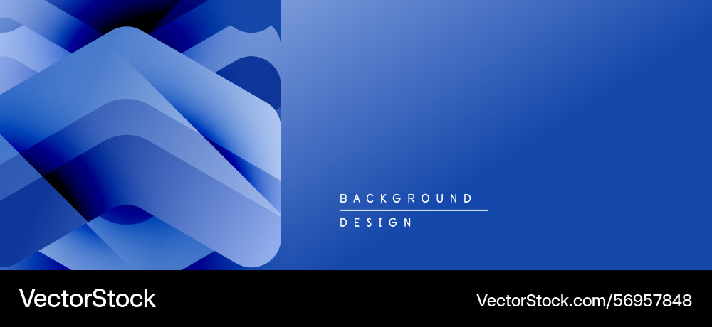 Abstract blue design layered shapes create Abstract blue design layered shapes create Vector Image