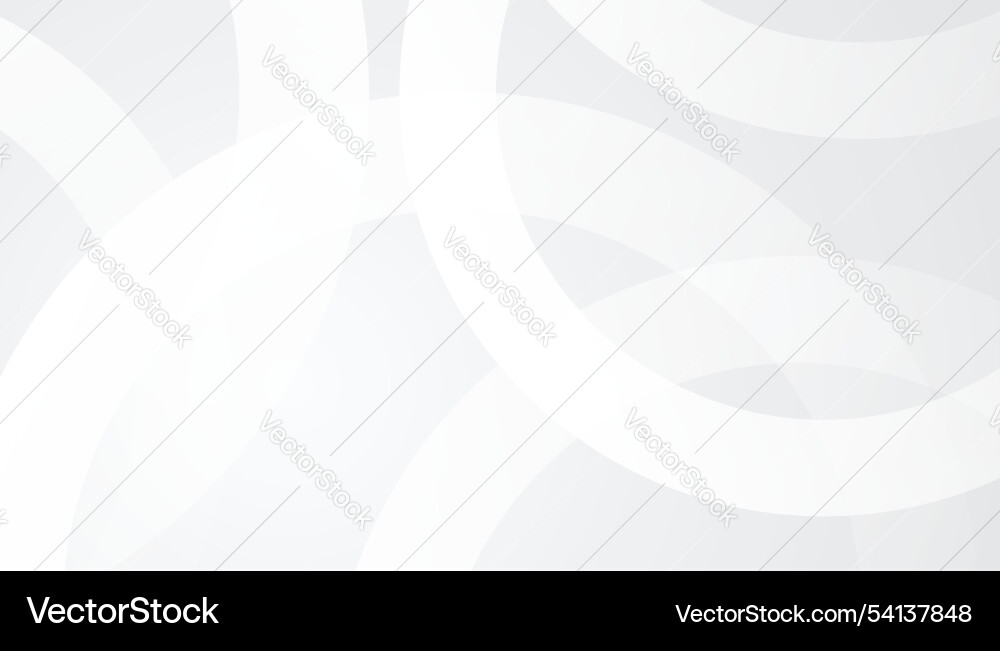 Abstract white background with gray dynamic curve vector image