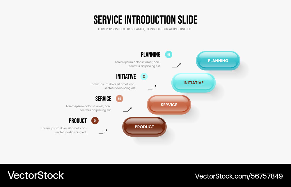 Digital analysis presentation layout visual Digital analysis presentation layout visual vector image