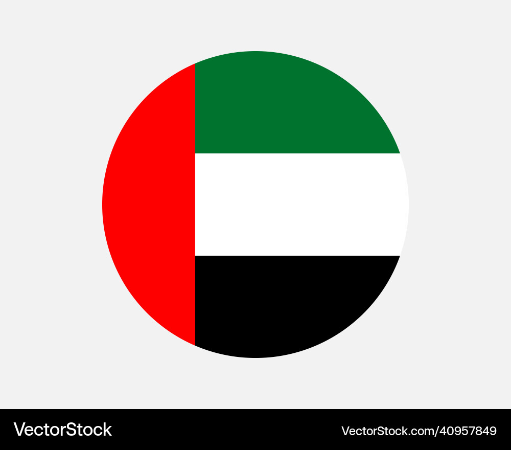 Vereinigte Arabische Emirate Vereinigte Arabische Emirate vektorbild