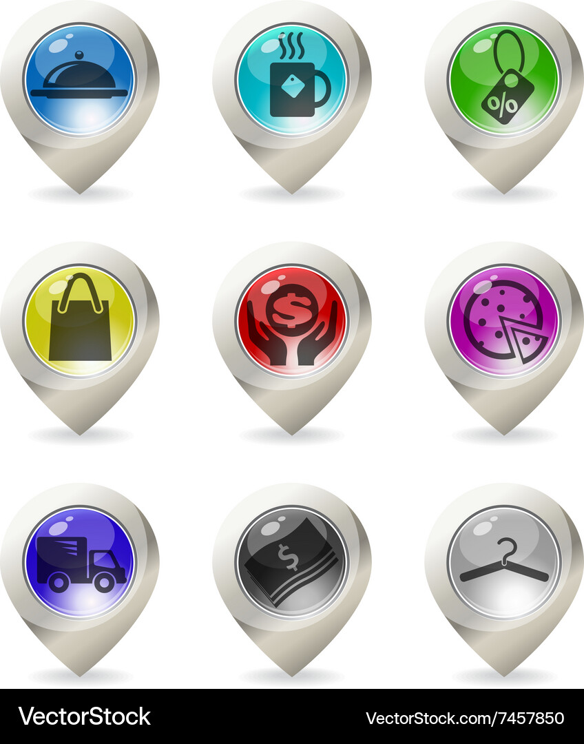 Color map pointer Vector Image