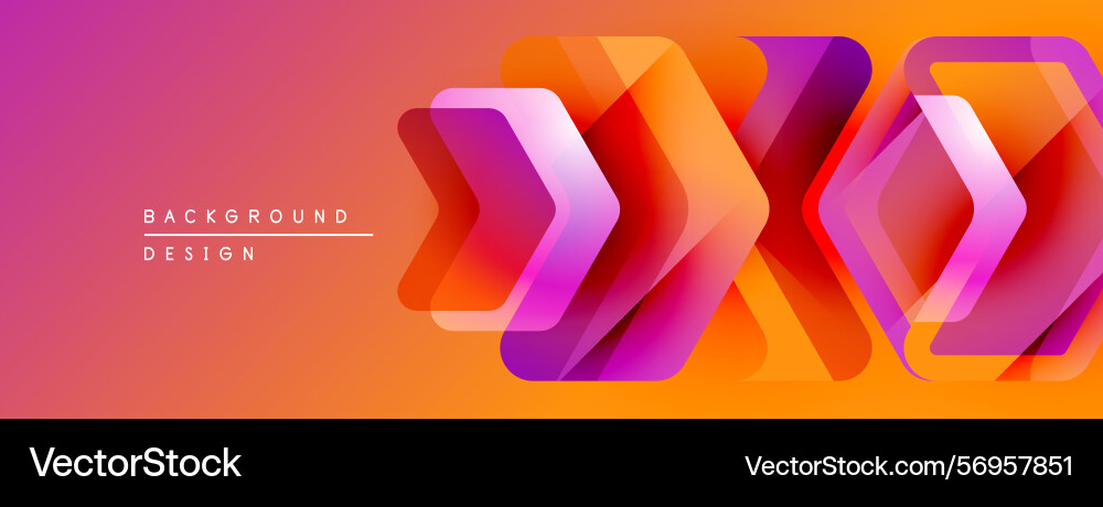 Abstract geometric shapes overlap creating Abstract geometric shapes overlap creating vector image