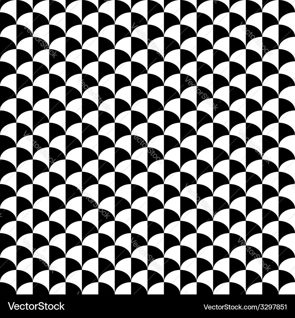 Checkerboard Scales Pattern Vector Image