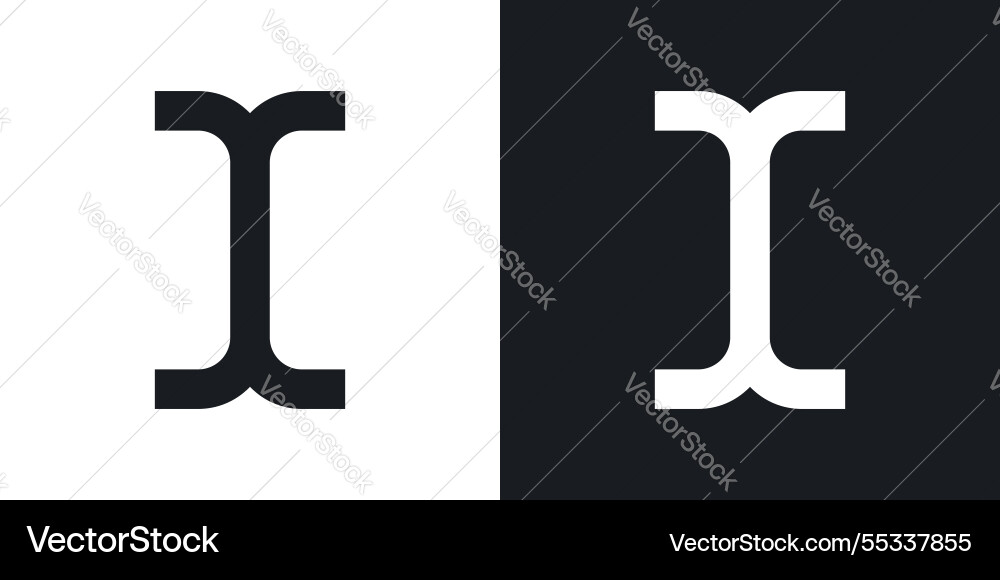 Cursor text icons set black and colored style Vector Image