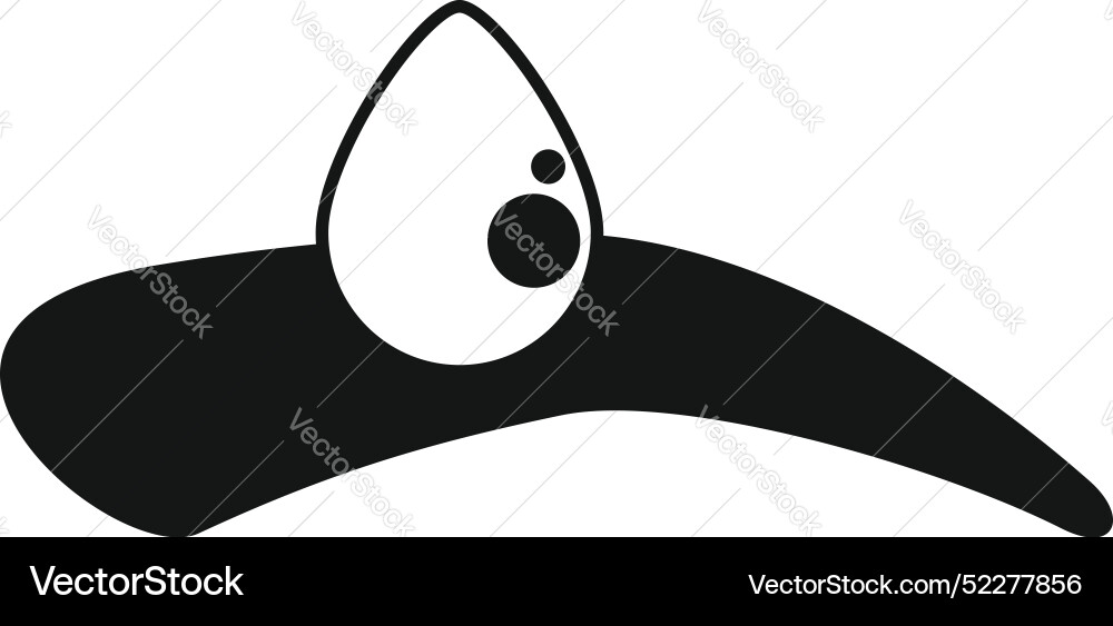 Water drop falling down creating round puddle icon Water drop falling down creating round puddle icon Vector Image