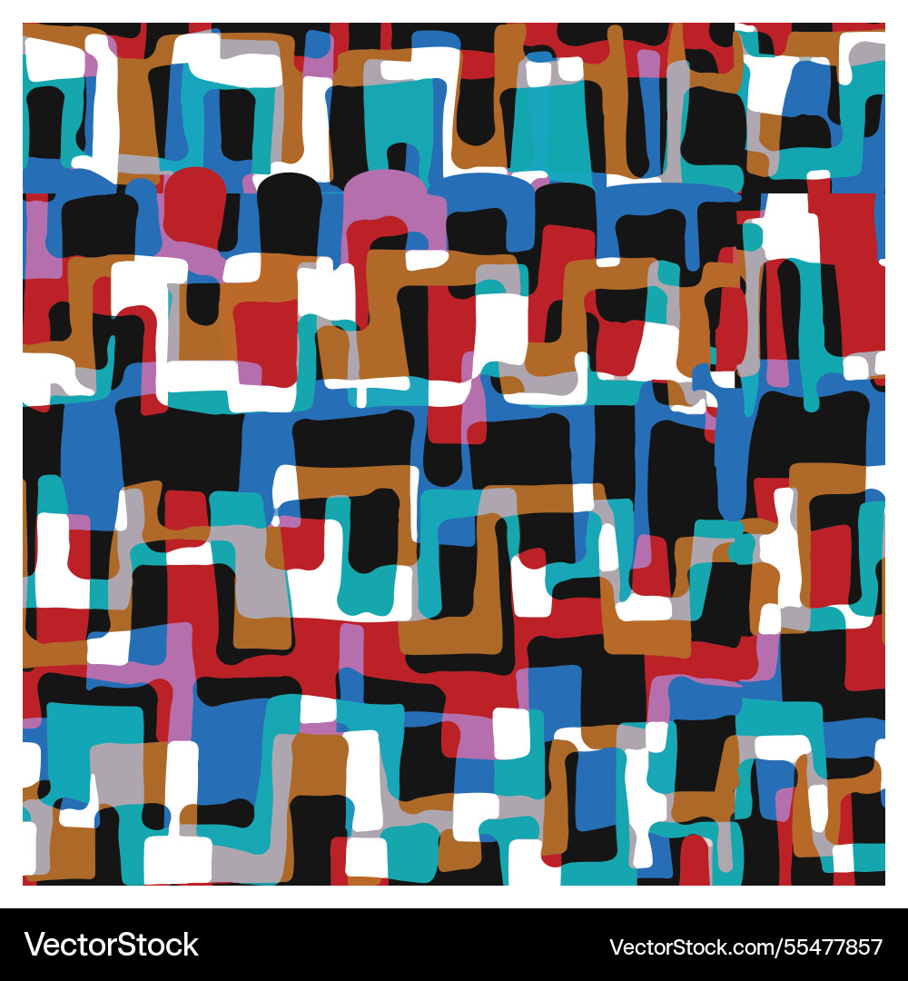Abstract colorful print pattern Abstract colorful print pattern Vector Image