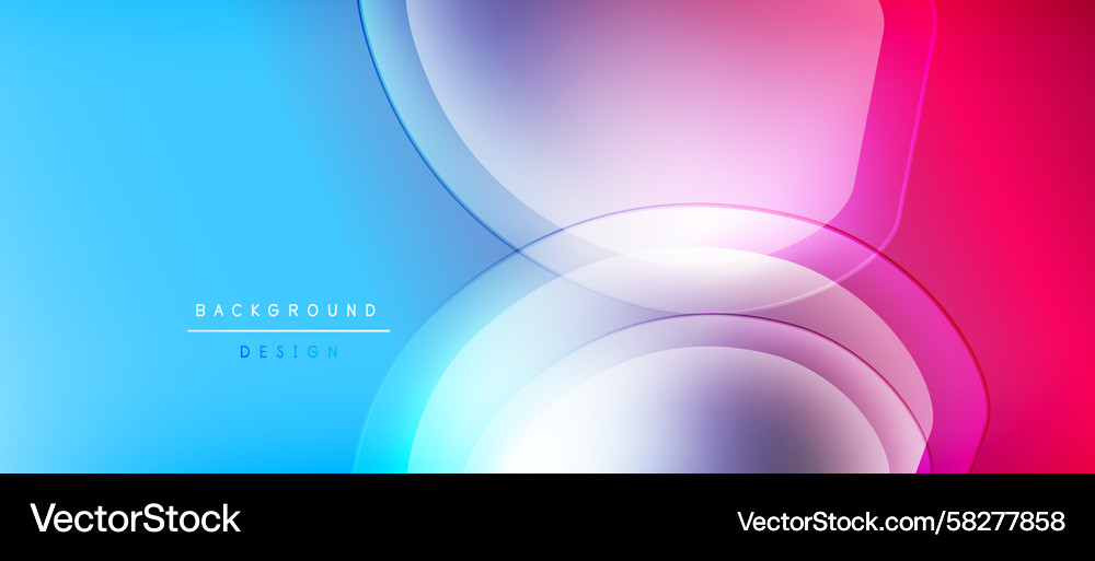 Abstract Flowing Gradient Background Vector Image