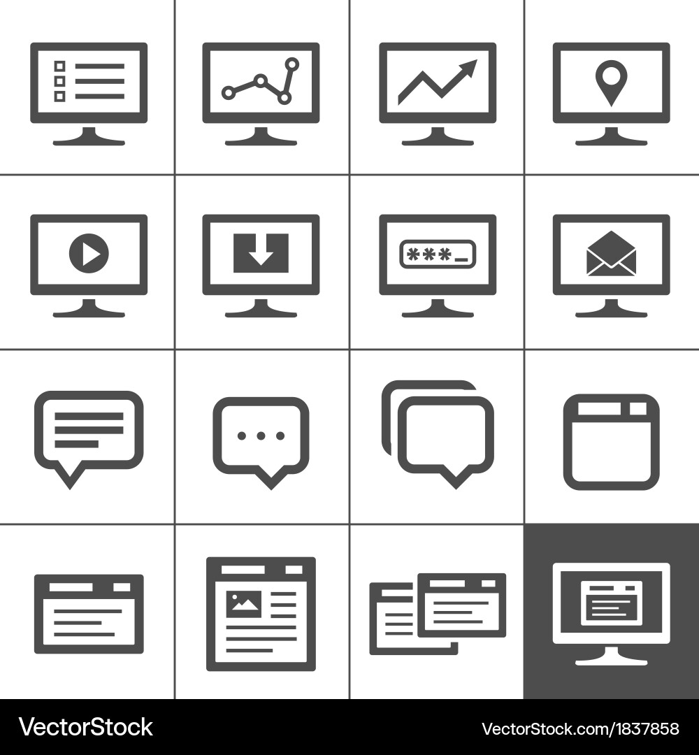 Dialog and message boxes Royalty Free Vector Image