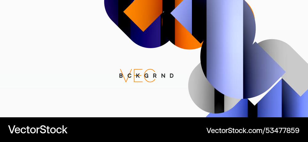 Abstract background colorful geometric curve Abstract background colorful geometric curve vector image