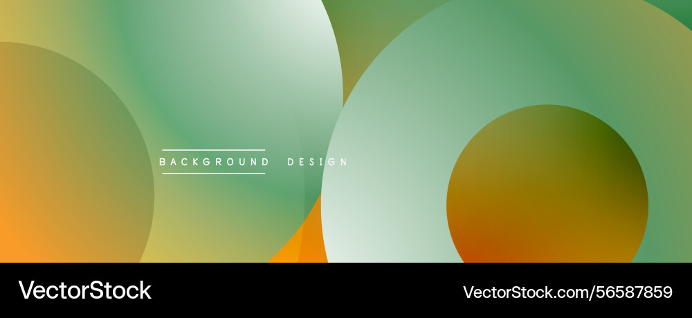 Abstract design features overlapping circles Abstract design features overlapping circles vector image