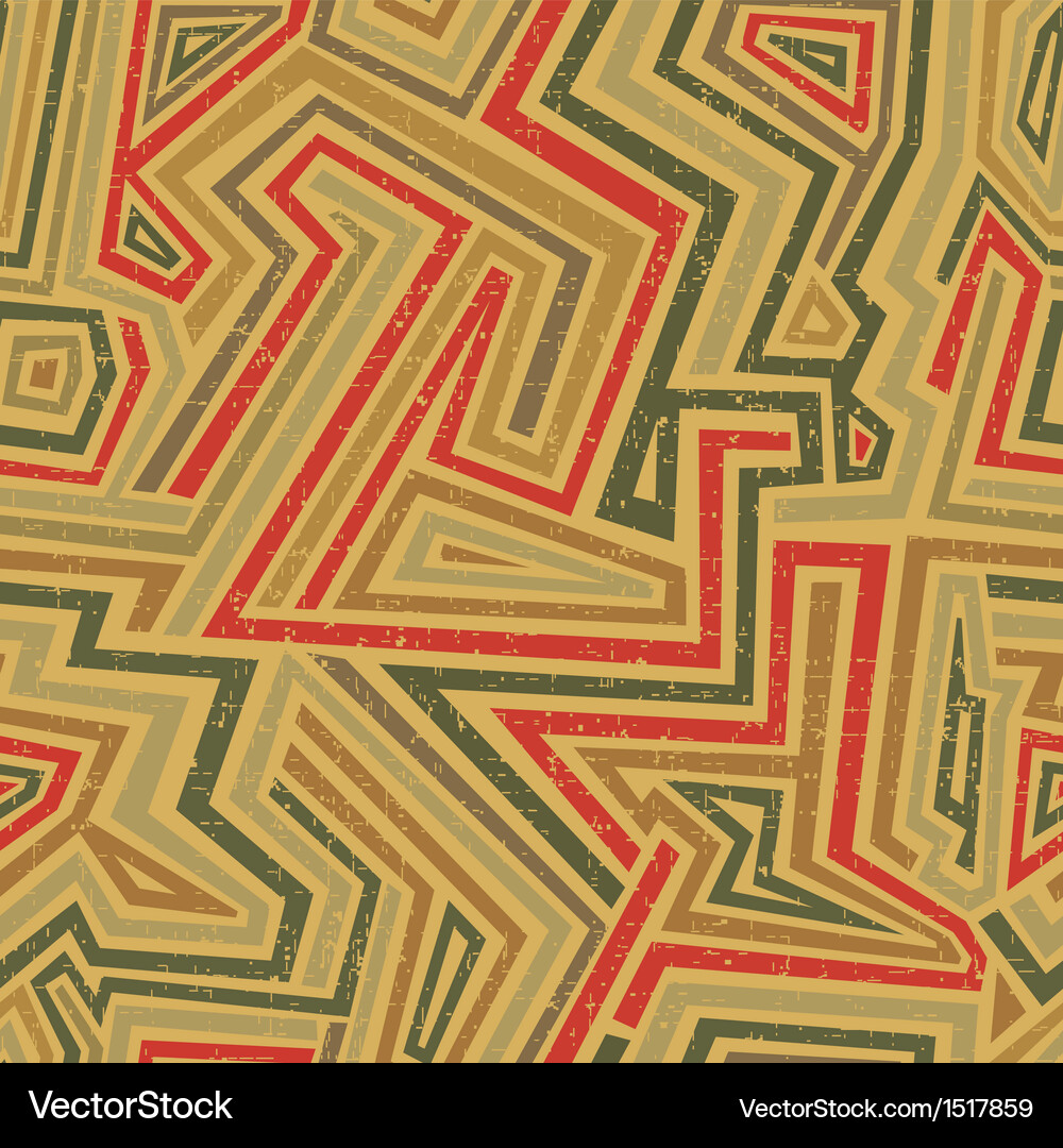 Retro pattern Vector Image
