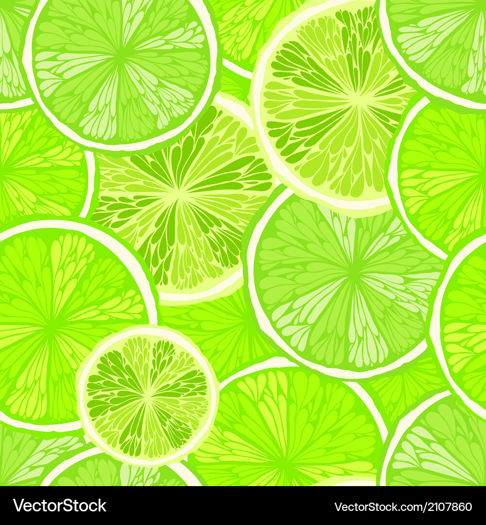 Bright Lime Pattern Background Vector Image
