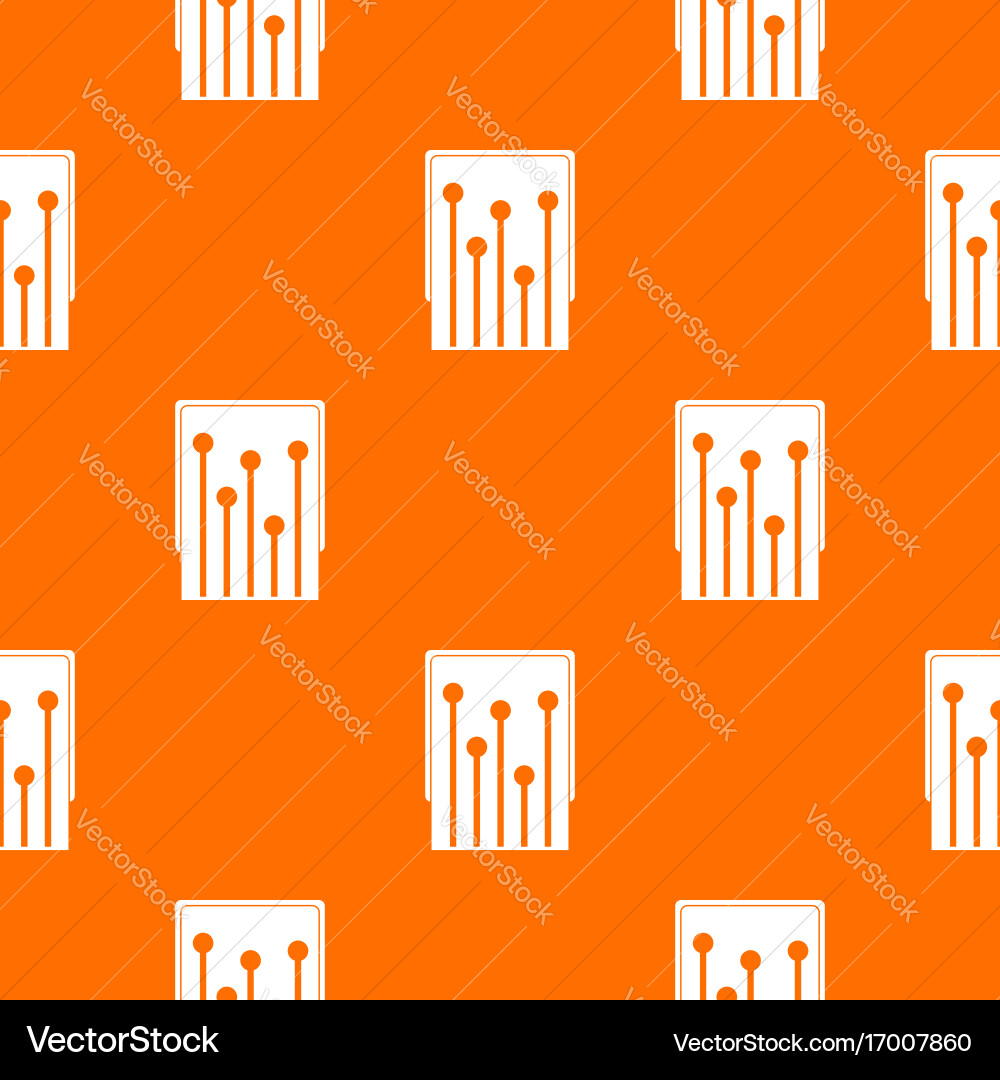 Computer processor pattern seamless vector image