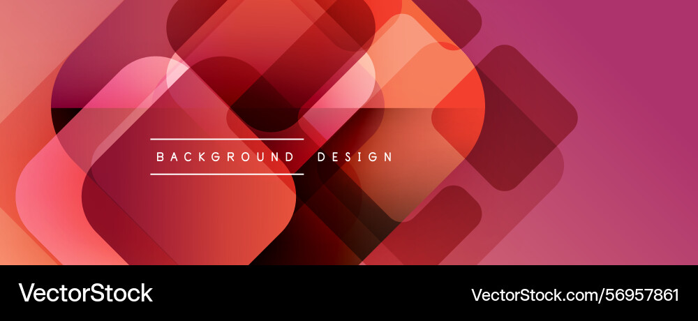 Abstract geometric shapes overlap creating Abstract geometric shapes overlap creating vector image