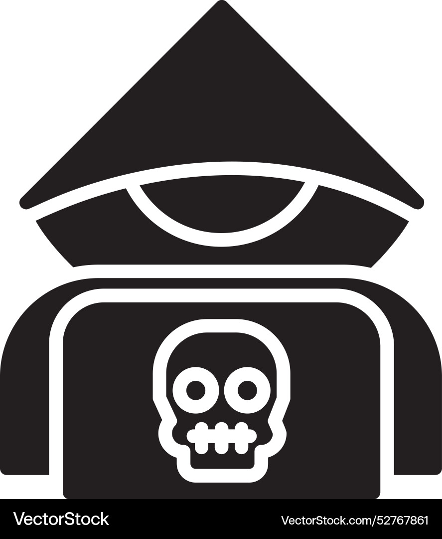 Hacker icon design Vector Image
