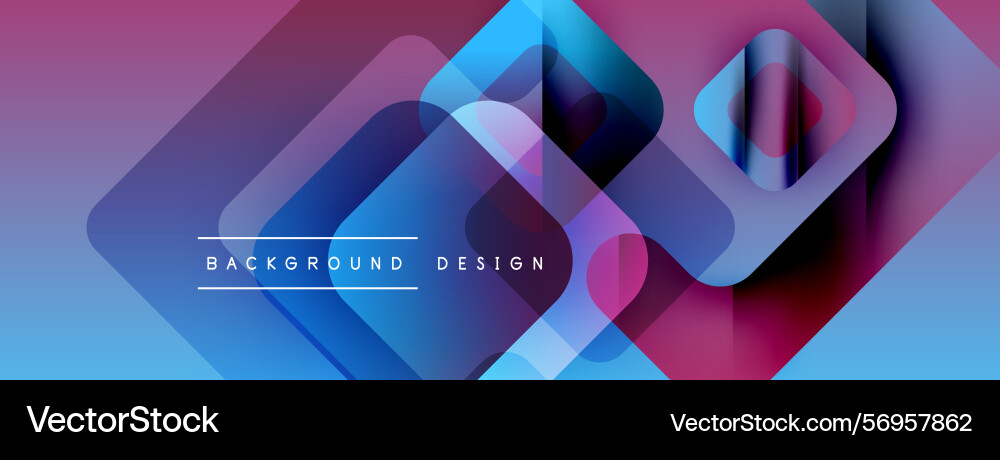 Abstract geometric shapes overlap creating Abstract geometric shapes overlap creating Vector Image