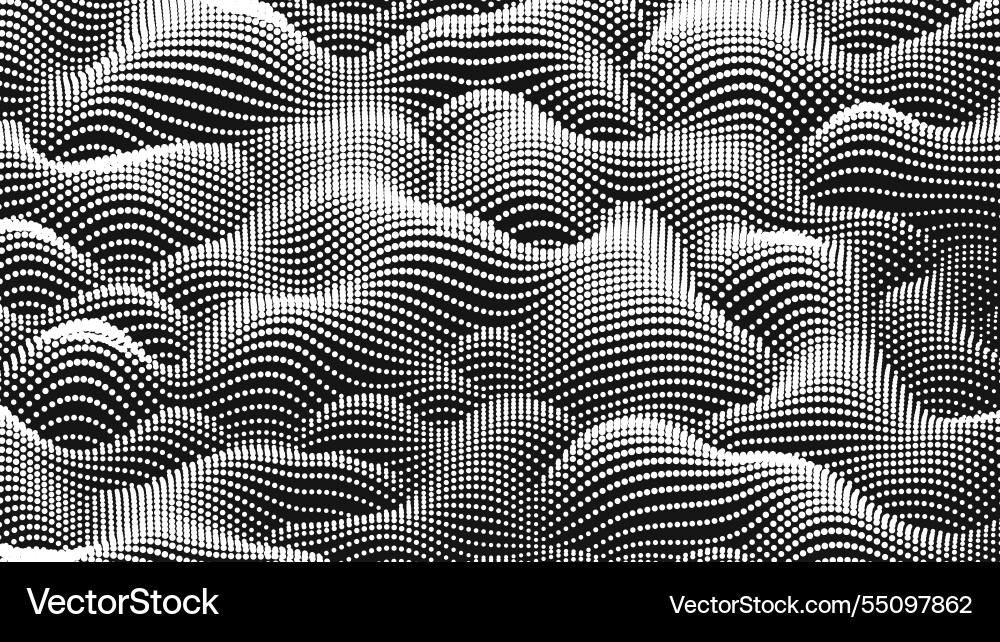 Point wave noise texture abstract dot background Point wave noise texture abstract dot background vector image