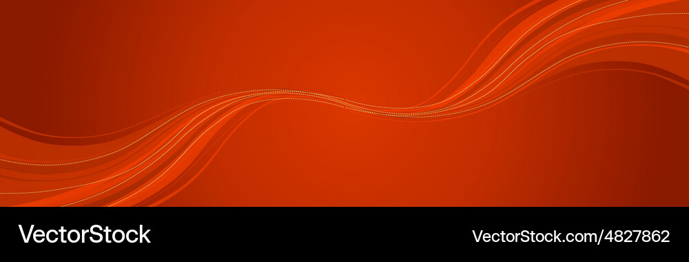 Red Abstract Background with Lines Vector Image