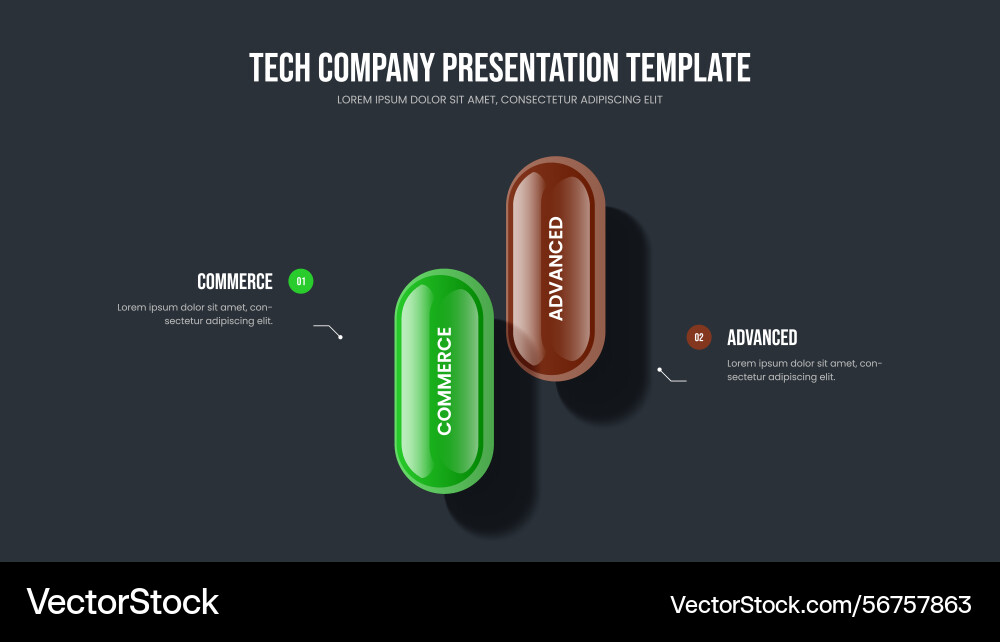 Market briefing frame design visual introduction Market briefing frame design visual introduction vector image