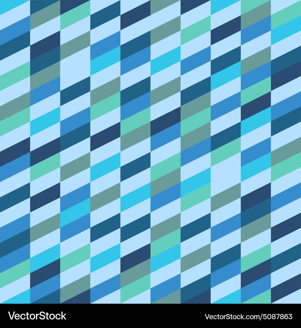 Seamless pattern of different figures vector image