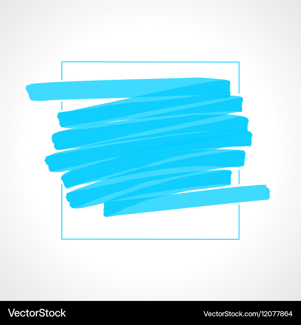 Marker strokes background Royalty Free Vector Image
