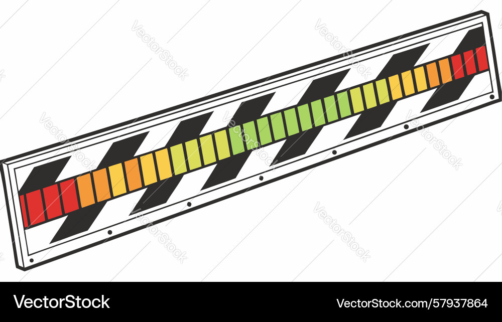 Segmented Progress Bar Indicator Vector Image