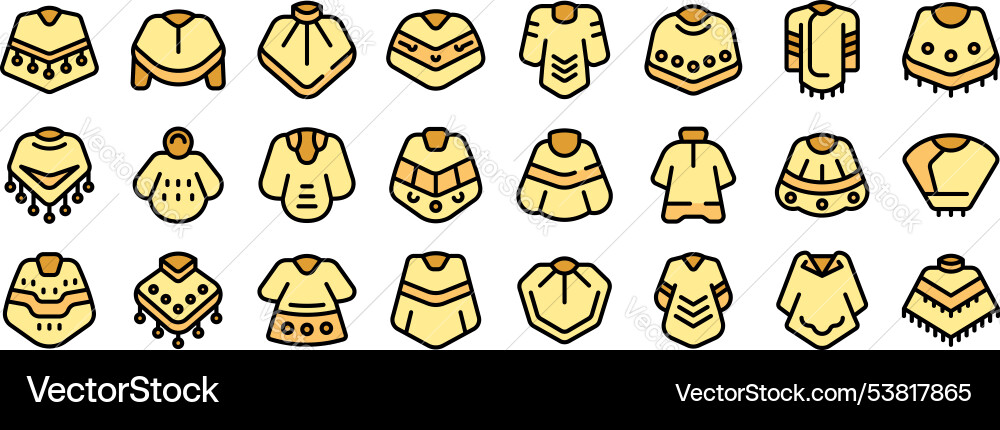 Verschiedene Stile des traditionellen südamerikanischen Verschiedene Stile des traditionellen südamerikanischen vektorbild