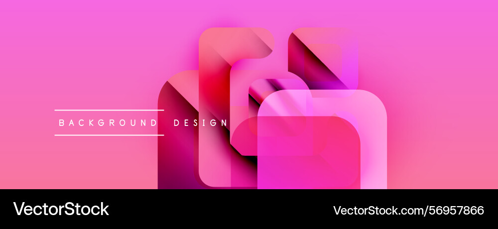 Abstract geometric shapes overlap creating Abstract geometric shapes overlap creating vector image