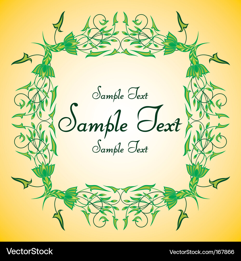 Frame Vector Image