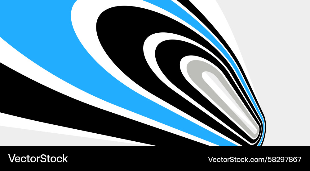 Dynamic Motion Lines Abstract Vector Image