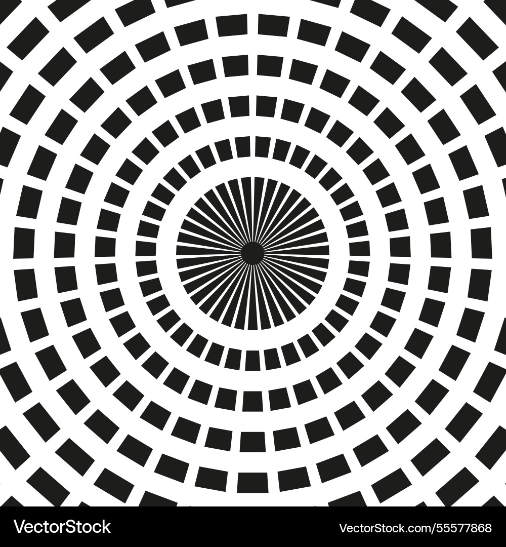 Geometric pattern circular optical abstract Geometric pattern circular optical abstract vector image