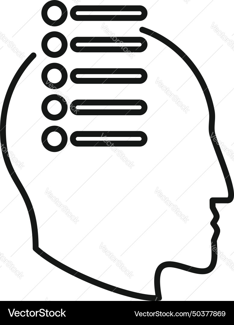 Change memory status icon outline online vector image