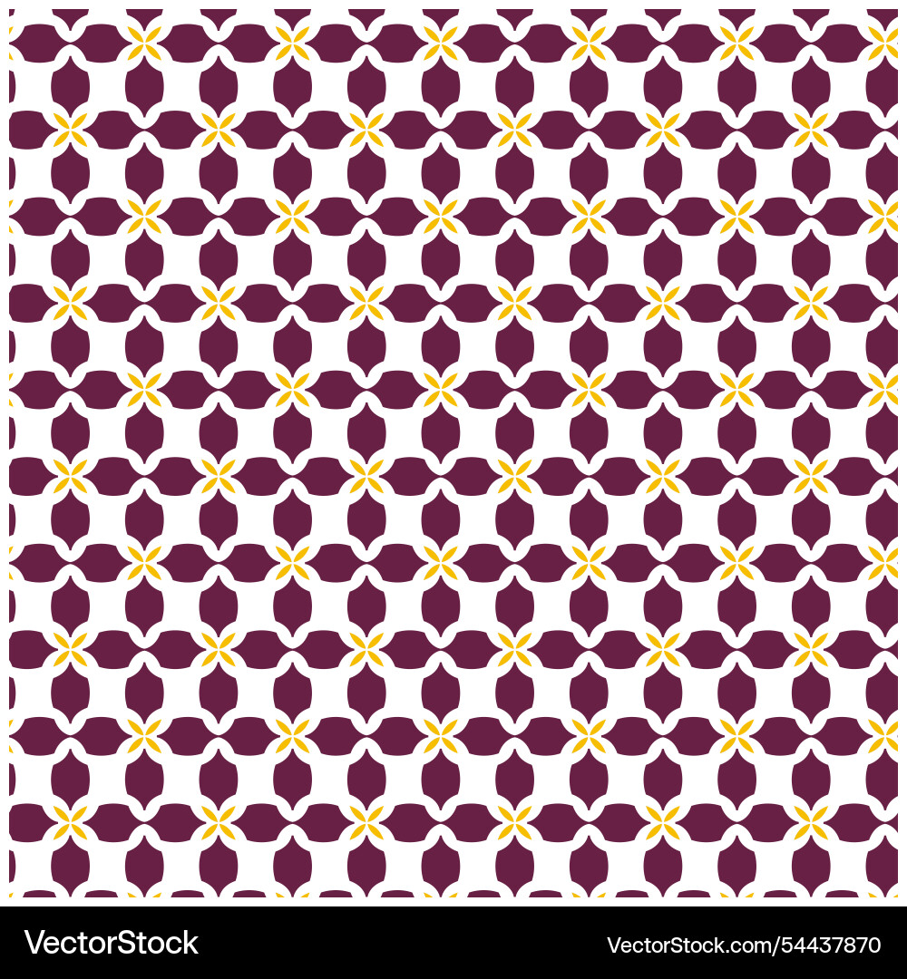 Seamless geometric abstract print pattern vector image